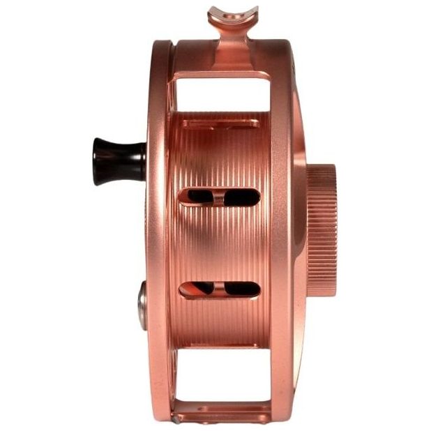 Hatch Custom Penny Dropper Iconic Large Arbor Fly Reel 7 Plus Copper / Black Image 03