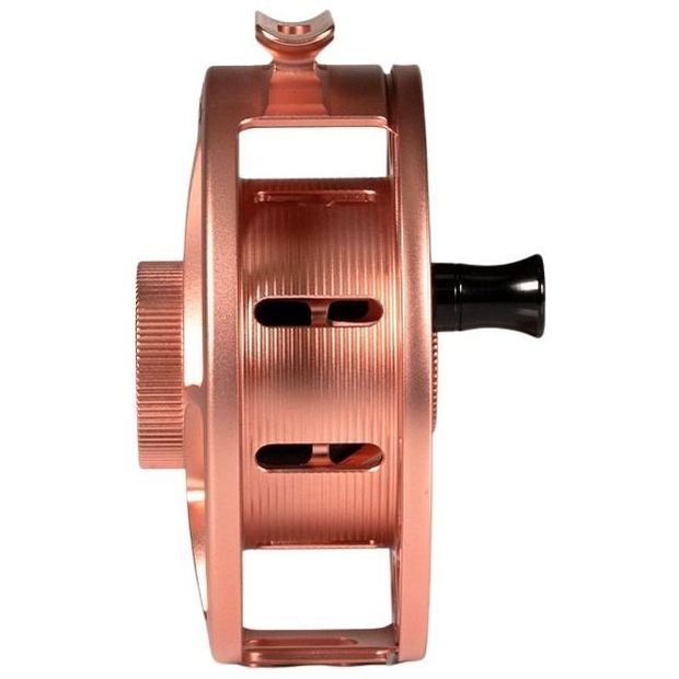 Hatch Custom Penny Dropper Iconic Large Arbor Fly Reel 7 Plus Copper / Black Image 05