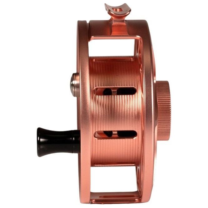 Hatch Custom Penny Dropper Iconic Large Arbor Fly Reel 9 Plus Copper / Black Image 03