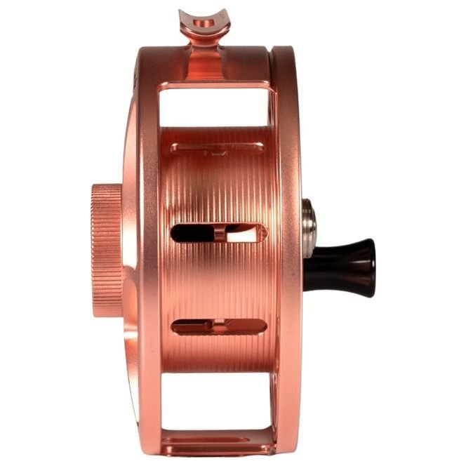 Hatch Custom Penny Dropper Iconic Large Arbor Fly Reel 9 Plus Copper / Black Image 05