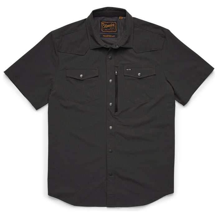 Howler Brothers Emerger Tech Shirt Antique Black Image 01