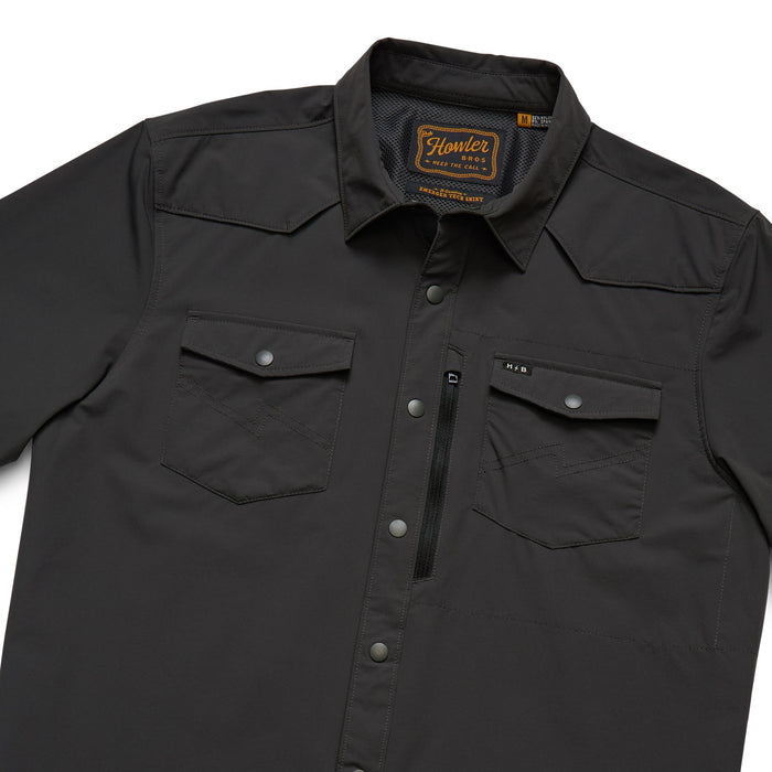 Howler Brothers Emerger Tech Shirt Antique Black Image 02