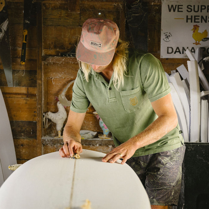 Howler Brothers Full Frondal Unstructured Snapback Hat Dreamsicle Image 03