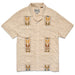 Howler Brothers Guayabera Shirt Temple Tracks : Oatmeal Image 01