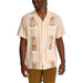 Howler Brothers Guayabera Shirt Temple Tracks : Oatmeal Image 05