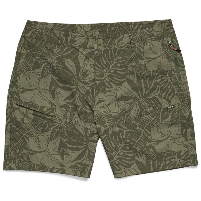 Howler Brothers Shoalwater Tech Shorts Tropic Noir : Vetiver Image 01