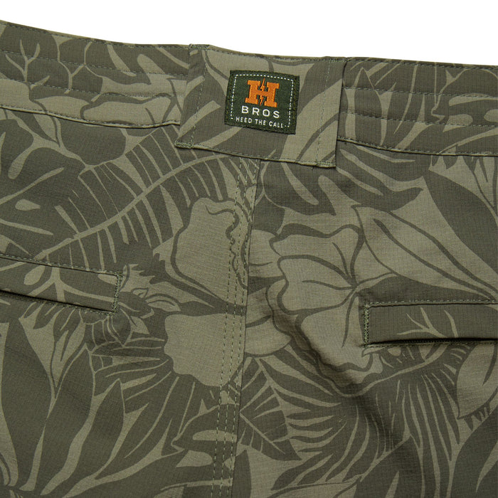 Howler Brothers Shoalwater Tech Shorts Tropic Noir : Vetiver Image 04