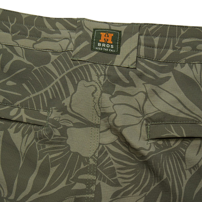 Howler Brothers Shoalwater Tech Shorts Tropic Noir : Vetiver Image 04