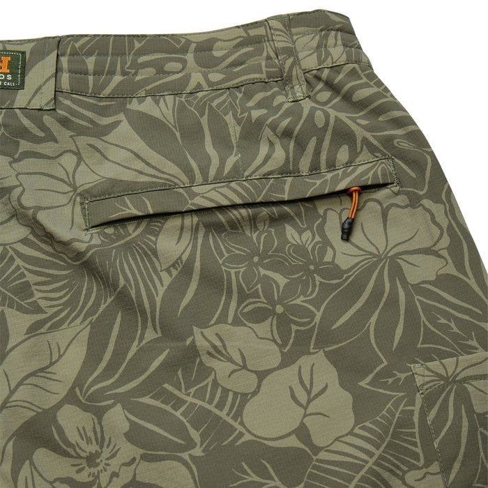 Howler Brothers Shoalwater Tech Shorts Tropic Noir : Vetiver Image 05