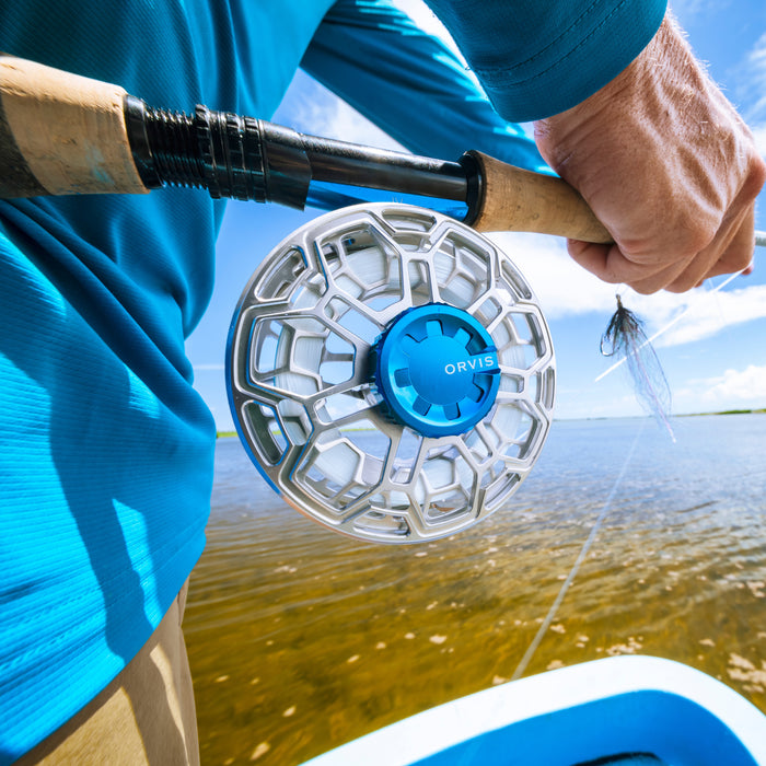 Orvis Ratio Fly Reel Silver / Deep Sea Image 07