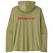 Patagonia Men's Capilene Cool Daily Hoody - Casting Logo Gumtree Green - Light Gumtree Green X-Dye