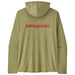 Patagonia Men's Capilene Cool Daily Hoody - Casting Logo Gumtree Green - Light Gumtree Green X-Dye
