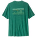 Patagonia Men's Capilene Cool Daily Shirt - '73 Skyline Gem Green - Light Gem Green X-Dye