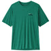 Patagonia Men's Capilene Cool Daily Shirt - '73 Skyline Gem Green - Light Gem Green X-Dye