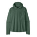 Patagonia Men's Capilene Cool Sun Hoody Canopy Green - Light Canopy Green X-Dye Image 01
