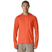 Patagonia Men's Capilene Cool Sun Hoody Coal Orange - Light Coal Orange X-Dye