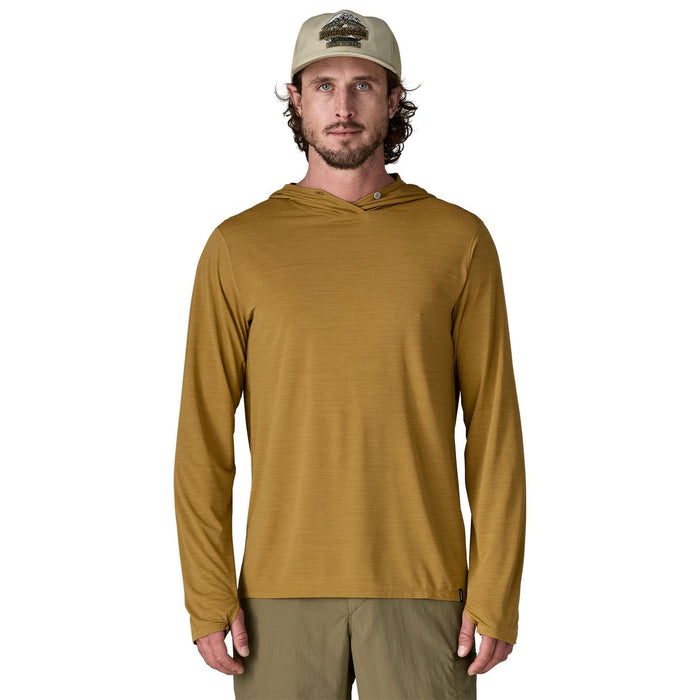 Patagonia Men's Capilene Cool Ultra Hoody Bobcat Brown - Light Bobcat Brown X-Dye