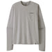 Patagonia Men's Long-Sleeved Capilene Cool Sun Shirt - Fitz Roy Trout Crisp Grey - Salt Grey X-Dye