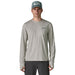Patagonia Men's Long-Sleeved Capilene Cool Sun Shirt - Fitz Roy Trout Crisp Grey - Salt Grey X-Dye