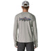 Patagonia Men's Long-Sleeved Capilene Cool Sun Shirt - Fitz Roy Trout Crisp Grey - Salt Grey X-Dye