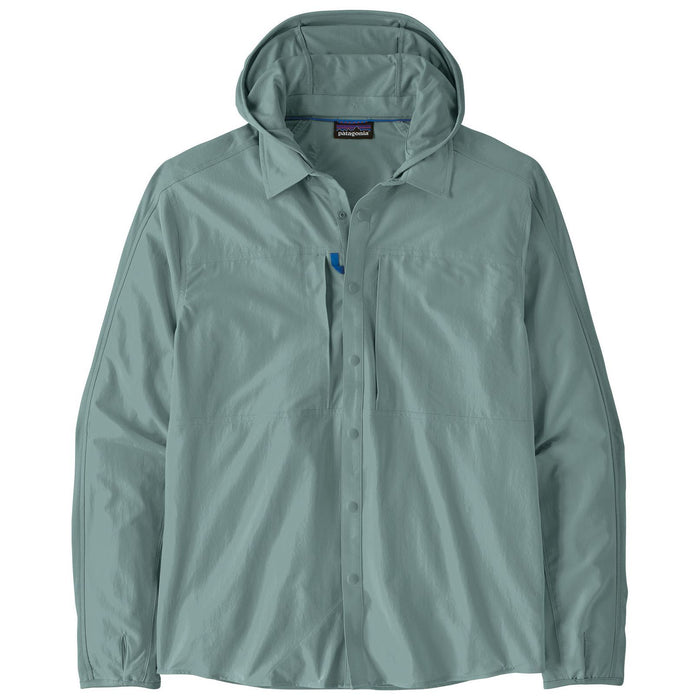 Patagonia Men's River Rambler Hybrid Sun Hoody Blue Sage