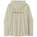 Patagonia Women's Capilene Cool Daily Hoody - Casting Logo Dyno White