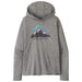 Patagonia Women's Capilene Cool Daily Hoody - Fitz Roy Nimbus Feather Grey