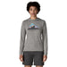 Patagonia Women's Capilene Cool Daily Hoody - Fitz Roy Nimbus Feather Grey