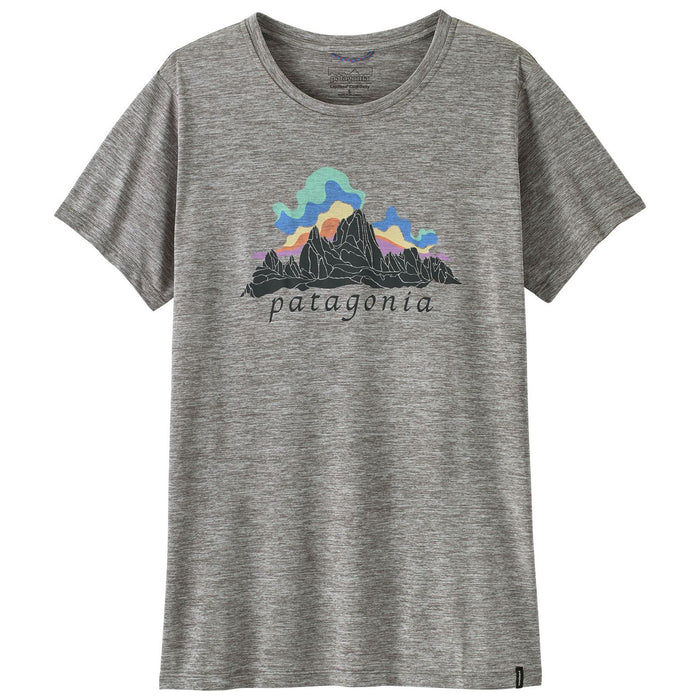 Patagonia Women's Capilene Cool Daily Shirt - Fitz Roy Nimbus Feather Grey