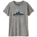 Patagonia Women's Capilene Cool Daily Shirt - Fitz Roy Nimbus Feather Grey