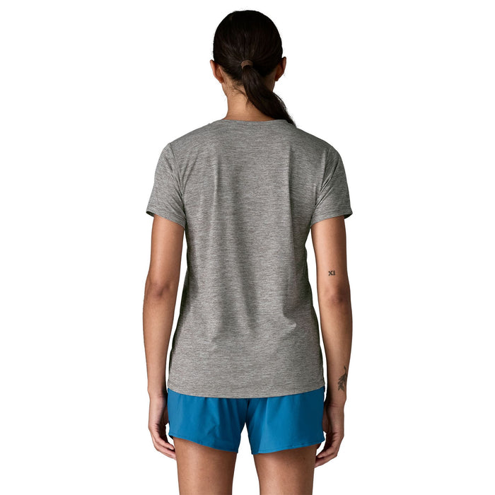 Patagonia Women's Capilene Cool Daily Shirt - Fitz Roy Nimbus Feather Grey