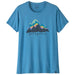 Patagonia Women's Capilene Cool Daily Shirt - Fitz Roy Nimbus Shore Blue - Light Shore Blue X-Dye
