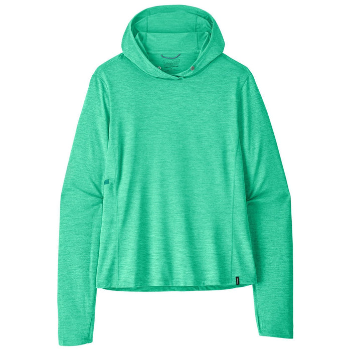 Patagonia Women's Capilene Cool Sun Hoody Aqua Stone - Early Teal X-Dye