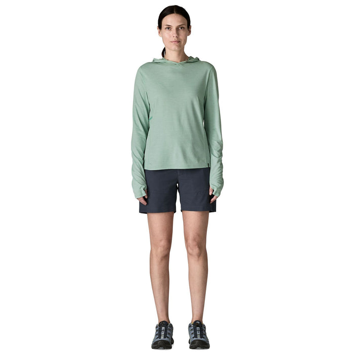 Patagonia Women's Capilene Cool Sun Hoody Thermal Blue - Thin Ice X-Dye