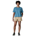 Patagonia Women's Fitz Roy Trout Easy Cut T-Shirt Shore Blue