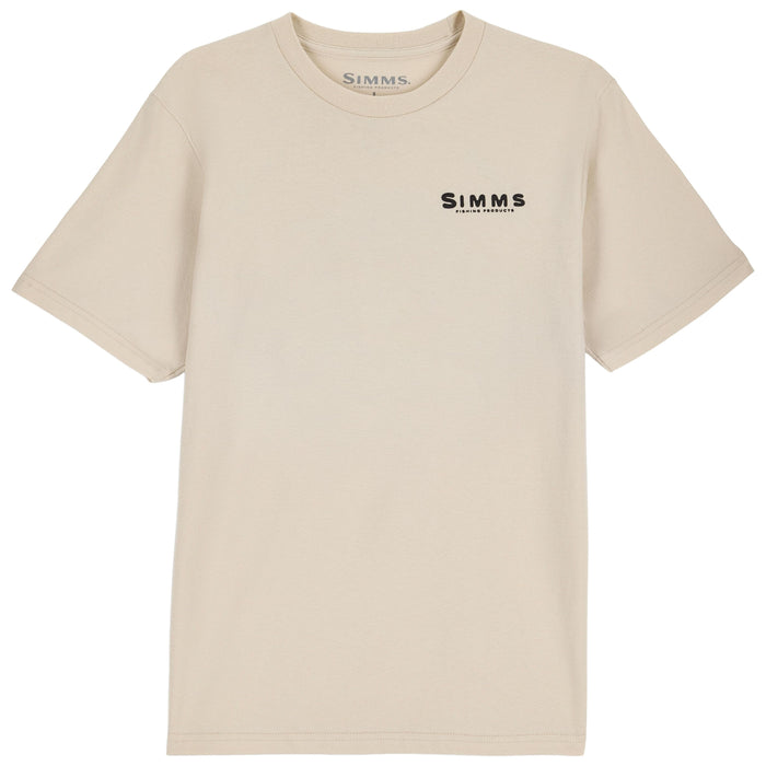 Simms Kid's Baited T-Shirt Natural Image 02