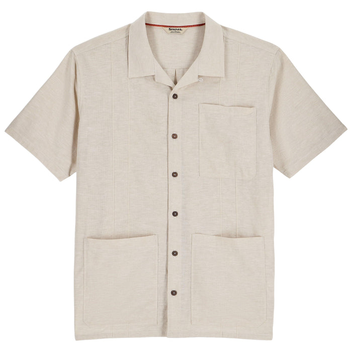 Simms Men's Biscayne SS Shirt Burnished Clay Image 01