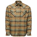 Simms Men's Brackett Flannel Duke Plaid: Hickory Image 01