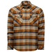 Simms Men's Brackett Flannel Duke Plaid: Plateau Image 01