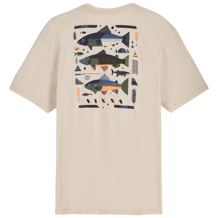 Simms Men's Char T-Shirt Natural Image 01