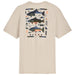 Simms Men's Char T-Shirt Natural Image 01