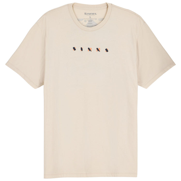 Simms Men's Char T-Shirt Natural Image 02