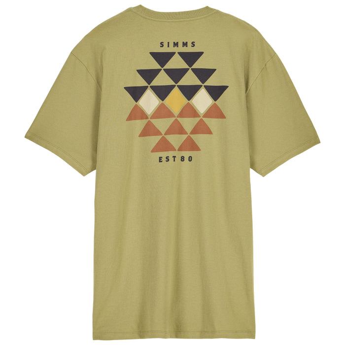 Simms Men's Lake Nomad T-Shirt Tent Green Image 01
