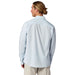 Simms Men's Launch LS Shirt Bimini Blue Heather Image 03