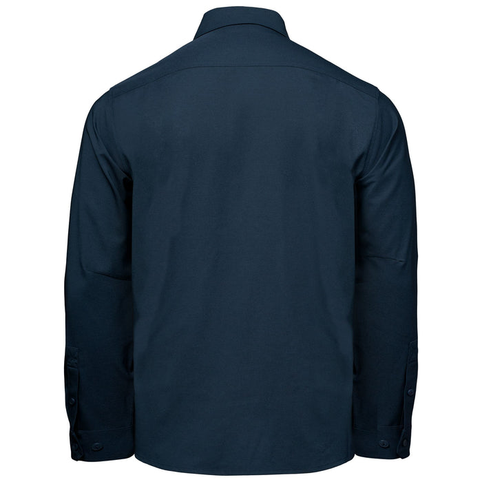 Simms Men's Launch LS Shirt Huckleberry Heather Image 02