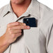 Simms Men's Launch SS Shirt Lunar Gray Heather Image 06