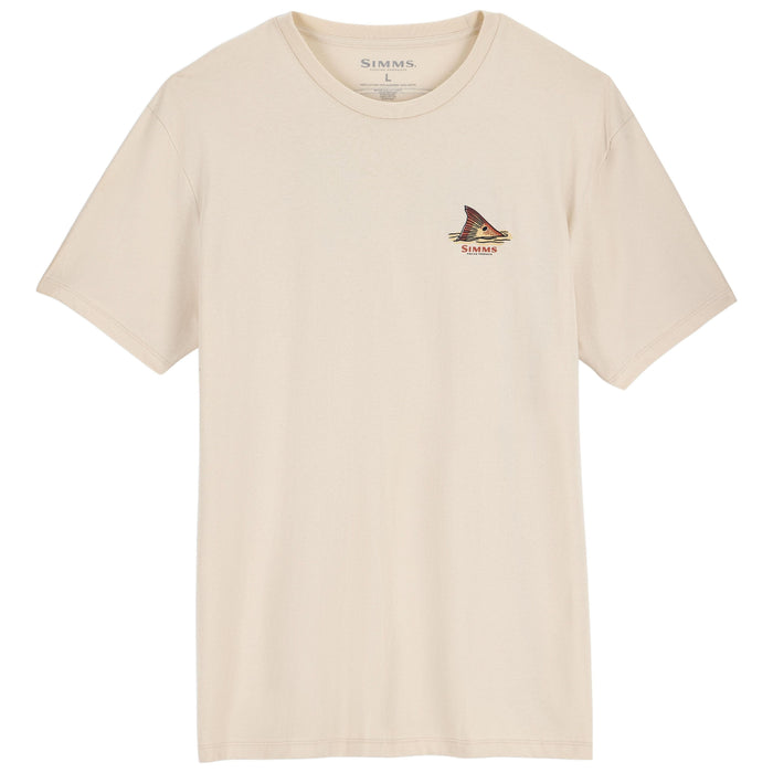 Simms Men's Redfish T-Shirt Natural Image 02