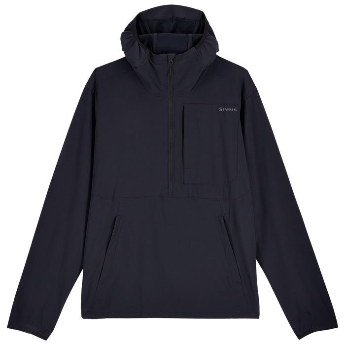 Simms Men's Rogue Flex Half-Zip Pullover Black Image 01