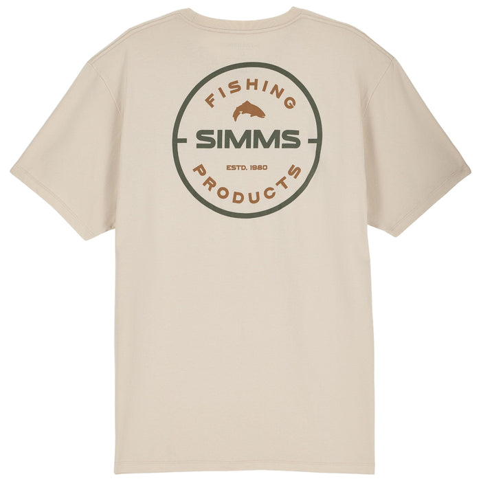 Simms Men's Rounder T-Shirt Natural Image 01