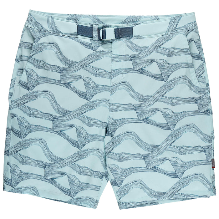 Simms Men's Seamount Short Kelp Blue Glow Image 01